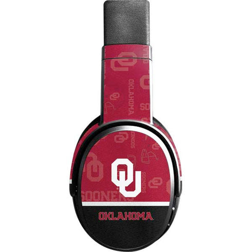University of Oklahoma Split Jersey Skullcandy Crusher Wireless Skin