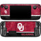 University of Oklahoma Split Jersey Steam Deck Handheld Gaming Computer OLED Skin