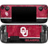 University of Oklahoma Split Jersey Steam Deck Handheld Gaming Computer Skin