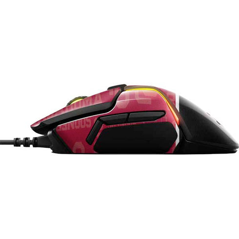 University of Oklahoma Split Jersey SteelSeries Rival 600 Gaming Mouse Skin