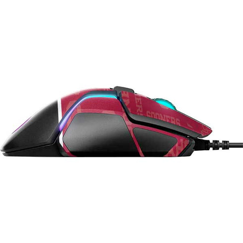 University of Oklahoma Split Jersey SteelSeries Rival 600 Gaming Mouse Skin