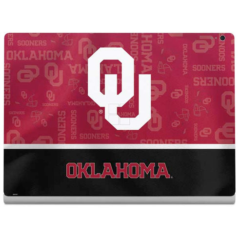 University of Oklahoma Split Jersey Surface Book 2 13.5in Skin