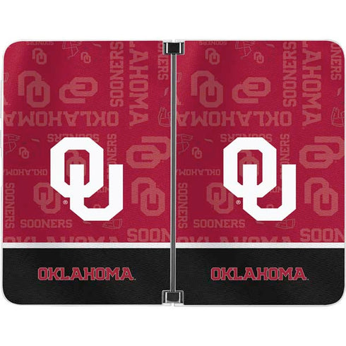 University of Oklahoma Split Jersey Surface Duo Skin