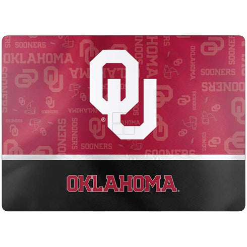 University of Oklahoma Split Jersey Surface Laptop 7 13.8in Skin