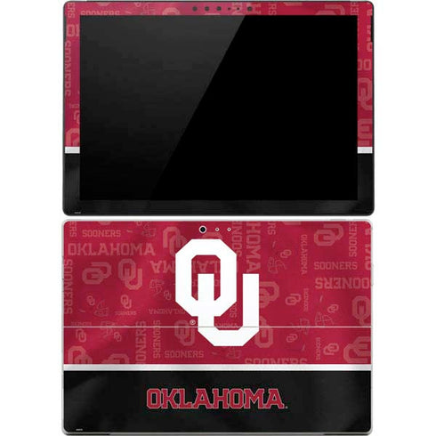 University of Oklahoma Split Jersey Surface Pro 4 Skin