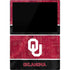 University of Oklahoma Split Jersey Surface Pro 7 Skin