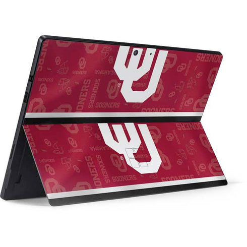 University of Oklahoma Split Jersey Surface Pro 7 Skin