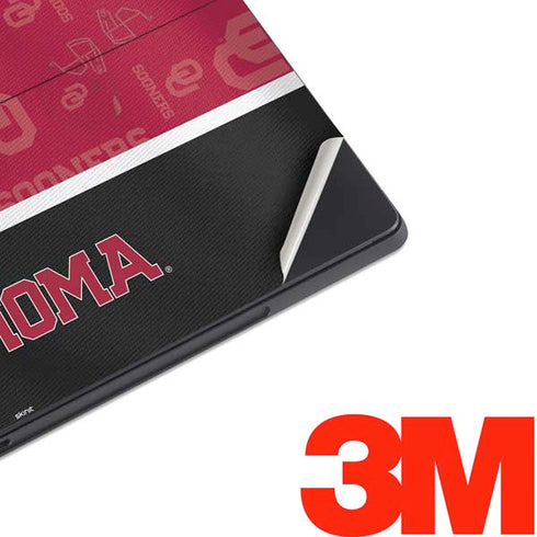 University of Oklahoma Split Jersey Surface Pro 7 Skin