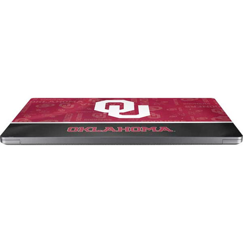 University of Oklahoma Split Jersey Universal Laptop 13in (10.6 x 7.6in) Skin