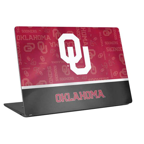 University of Oklahoma Split Jersey Universal Laptop 15in (12.2 x 8.8in) Skin