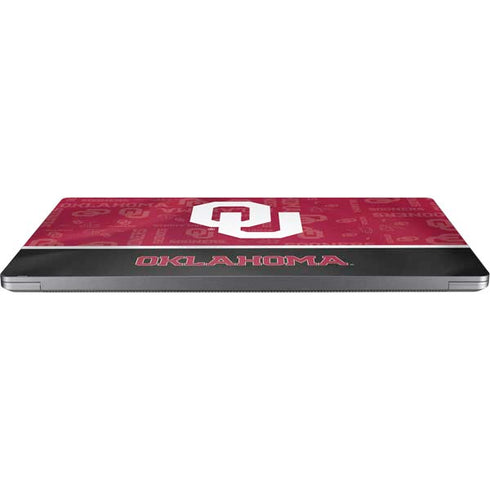 University of Oklahoma Split Jersey Universal Laptop 15in (12.2 x 8.8in) Skin
