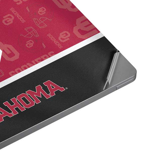 University of Oklahoma Split Jersey Universal Laptop 17in (13.8 x 10in) Skin