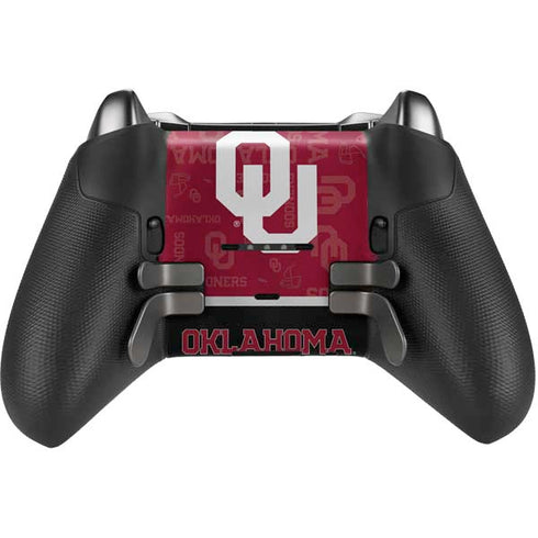 University of Oklahoma Split Jersey Xbox Elite Wireless Controller Series 2 Skin