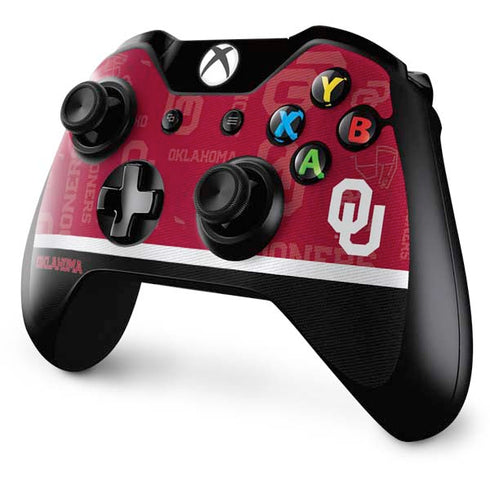 University of Oklahoma Split Jersey Xbox One Controller Skin