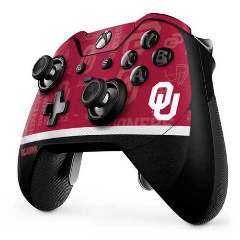 University of Oklahoma Split Jersey Xbox One Elite Controller Skin