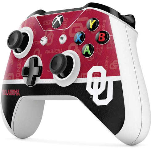University of Oklahoma Split Jersey Xbox One S Controller Skin