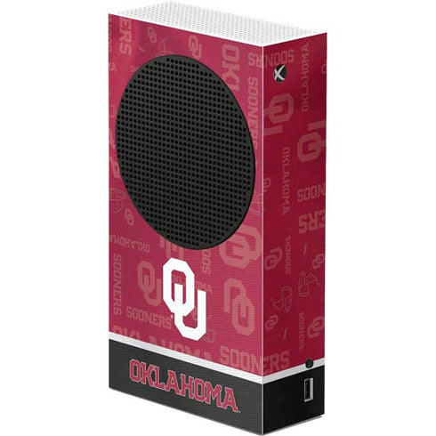 University of Oklahoma Split Jersey Xbox Series S Console Skin