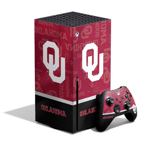 University of Oklahoma Split Jersey Xbox Series X Skins
