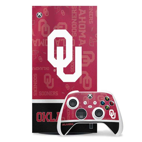 University of Oklahoma Split Jersey Xbox Series X Skins