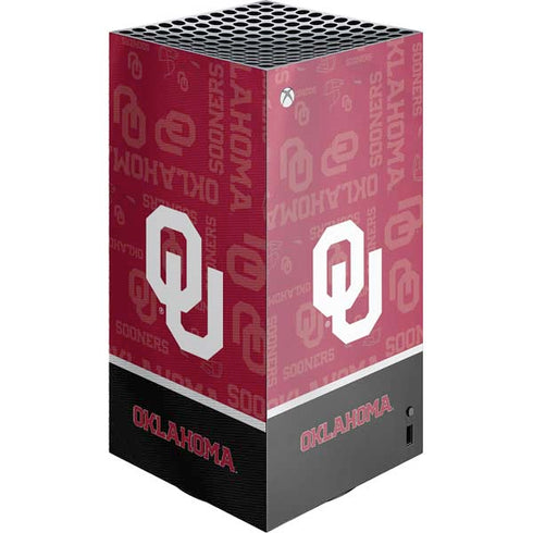 University of Oklahoma Split Jersey Xbox Series X Skins