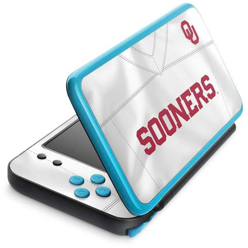 University of Oklahoma White Jersey Nintendo 2DS XL (2017) Skin