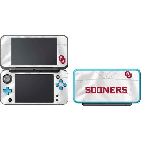 University of Oklahoma White Jersey Nintendo 2DS XL (2017) Skin