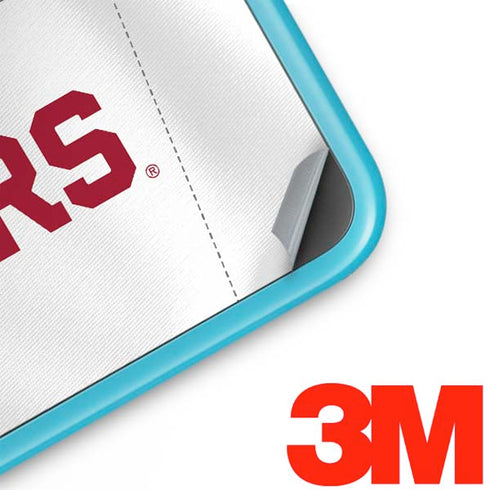 University of Oklahoma White Jersey Nintendo 2DS XL (2017) Skin