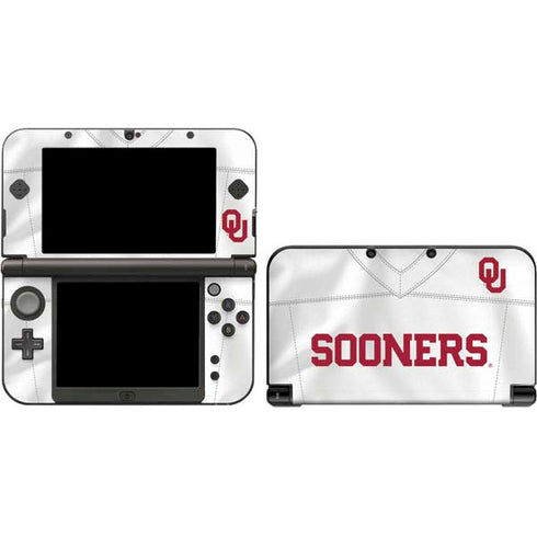 University of Oklahoma White Jersey 3DS XL 2015 Skin