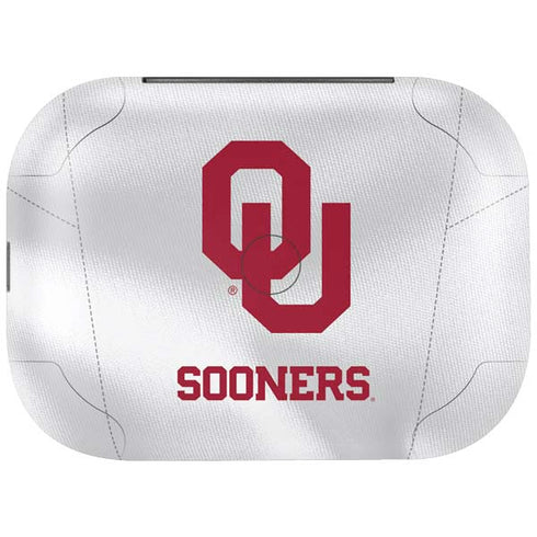 University of Oklahoma White Jersey Amazon Echo Buds Skin