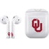 University of Oklahoma White Jersey Apple AirPods 2 Skin