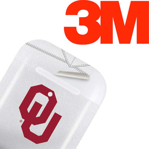University of Oklahoma White Jersey Apple AirPods 2 Skin