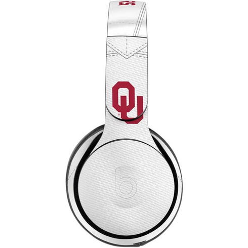University of Oklahoma White Jersey Beats Solo Pro Skin