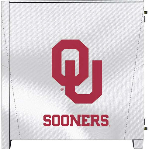 University of Oklahoma White Jersey Corsair 4000D Tempered Glass Mid-Tower ATX Case Skin