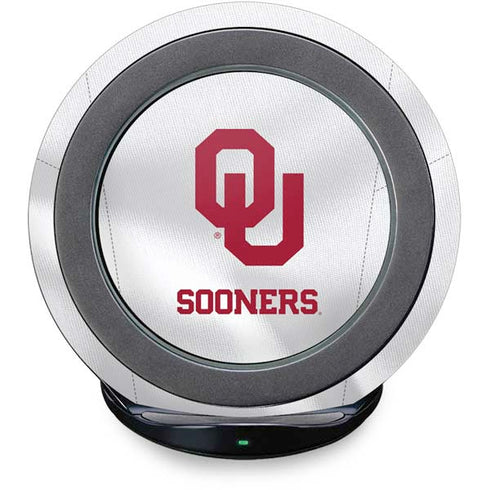 University of Oklahoma White Jersey Fast Charge Wireless Charging Stand Skin