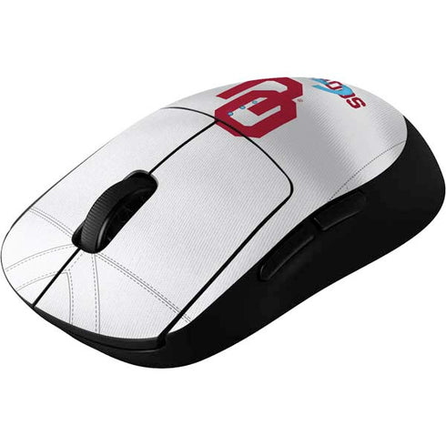 University of Oklahoma White Jersey G Pro Wireless Gaming Mouse Skin