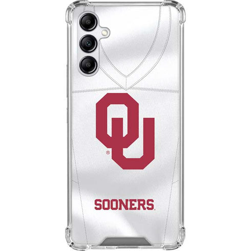 University of Oklahoma White Jersey Gabb Phone 4 Clear Case