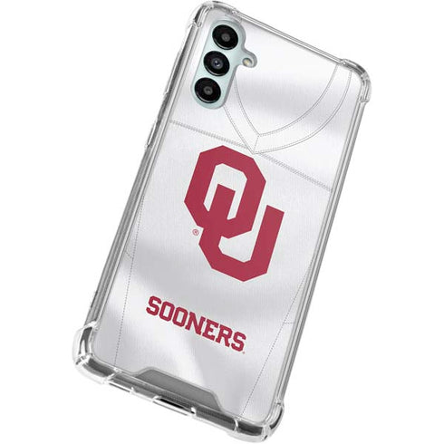 University of Oklahoma White Jersey Gabb Phone 4 Clear Case