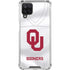 University of Oklahoma White Jersey Galaxy A12 Clear Case
