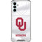 University of Oklahoma White Jersey Galaxy A13 5G Clear Case