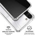 University of Oklahoma White Jersey Galaxy A13 5G Clear Case