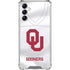 University of Oklahoma White Jersey Galaxy A14 5G Clear Case