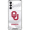 University of Oklahoma White Jersey Galaxy A16 5G Clear Case