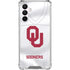 University of Oklahoma White Jersey Galaxy A16 5G Clear Case