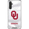 University of Oklahoma White Jersey Galaxy A17 Clear Case
