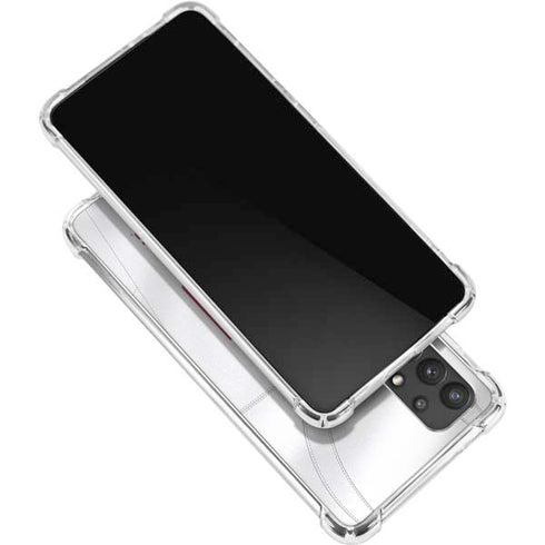University of Oklahoma White Jersey Galaxy A32 5G Clear Case
