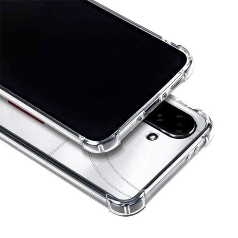 University of Oklahoma White Jersey Galaxy A36 5G Clear Case