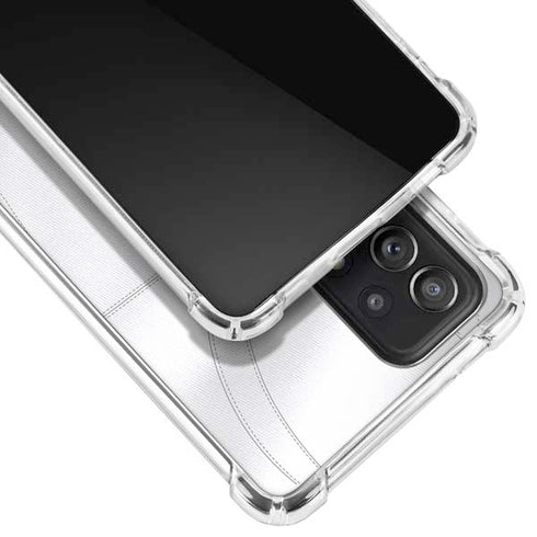 University of Oklahoma White Jersey Galaxy A52 5G Clear Case