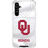 University of Oklahoma White Jersey Galaxy A54 5G Clear Case