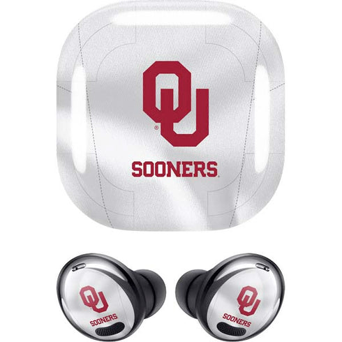 University of Oklahoma White Jersey Galaxy Buds Pro Skin