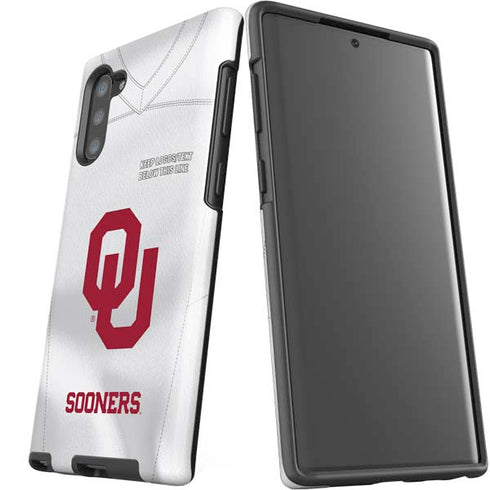 University of Oklahoma White Jersey Galaxy Note 10 Pro Case